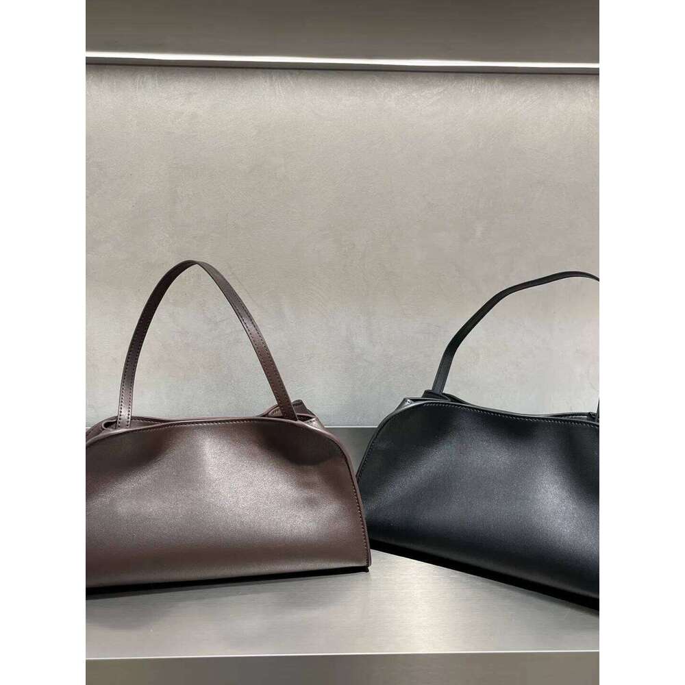 Custom First Letter Gold Stamping Women's Genuine Leather Shoulder Head Layer Cowhide Fashion Versatile Commuting Bag