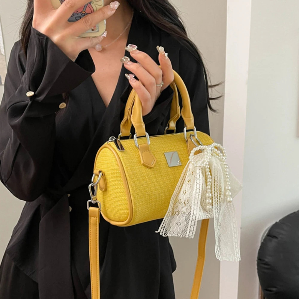 Summer Patchwork One Shoulder Bag Womens Light Commute Versatile Handbags Delicate All-Matched Crossbody Bags 250605