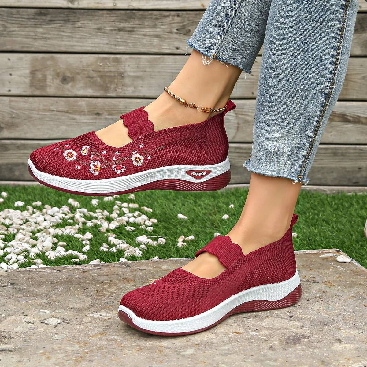 Ddmyoutdoor Women S Summer Breathable Mesh Flat Women Shoes Casual Sports Clearance Outdoor