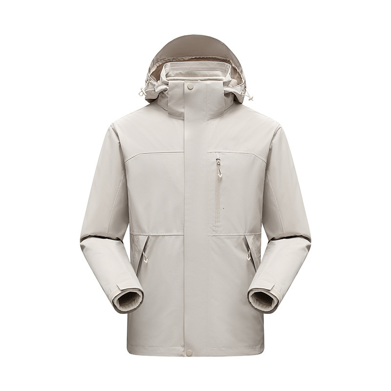 Ddmyoutdoor Boxi The Same Three In One New Windproof Waterproof And Cold Resistant Seamless Outdoor Assault Suit Jackets