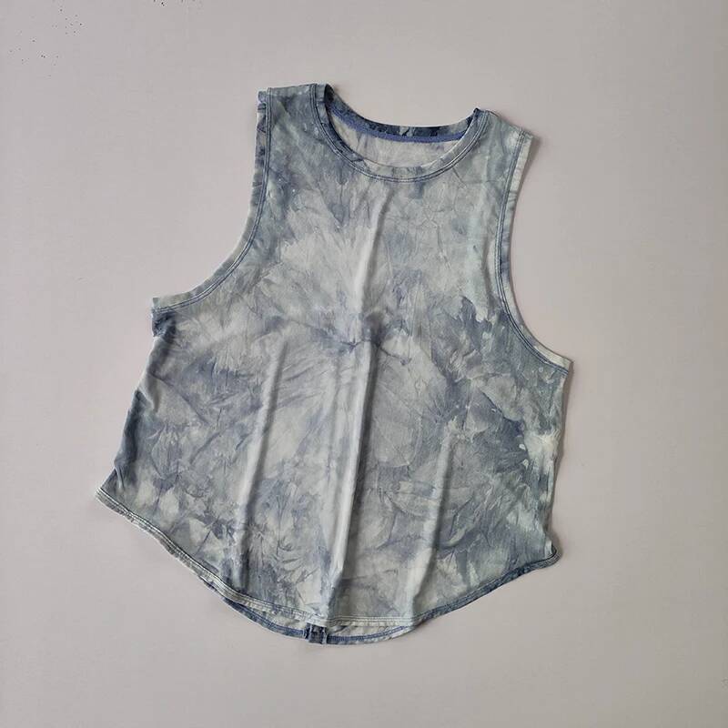 Sports Vest Women's Quick Drying Loose Running Fiess Top Sleeveless Yoga Suit Beautiful Back Outer Wearing Mesh T-shirt Shirt