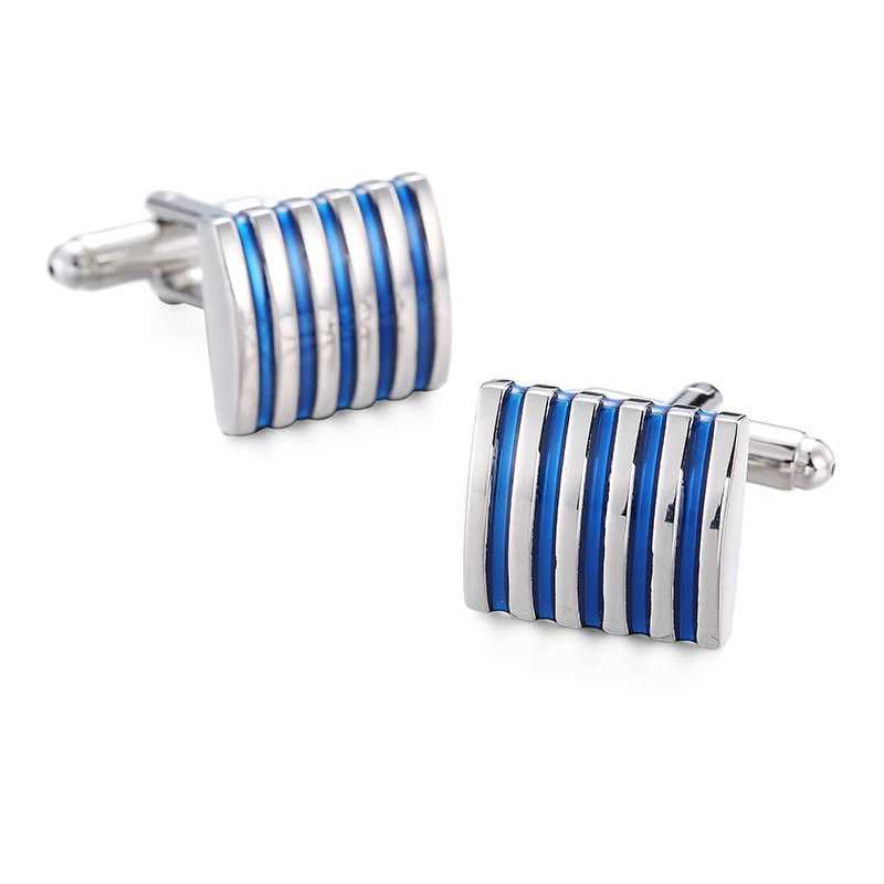 French shirt blue Cufflinks new bicycle butterfly bus Blue Crystal Apple Cufflinks badge mens wedding brand dress gift. W250606