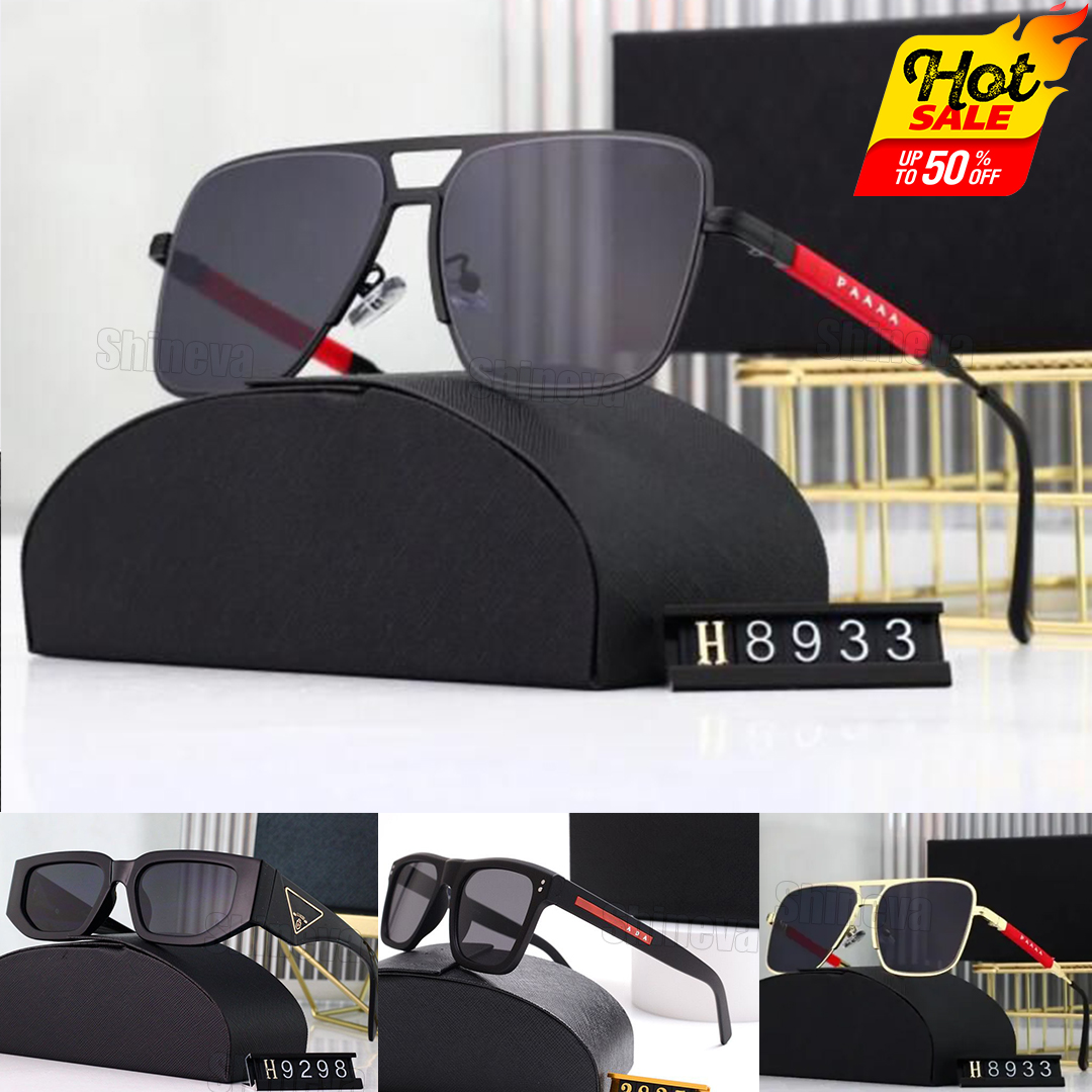 Mens Designer Sunglasses Outdoor Shades women fashion triangle logo luxury Full Frame Sunshade mirror polarized UV400 protection Glasses Daily Outfit Sunglass