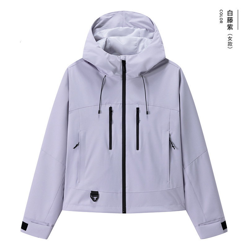 Ddmyoutdoor Spring New Stormwear Couple Fashion Trend Short Style Women S High Quality Outdoor Clothing Men Jackets