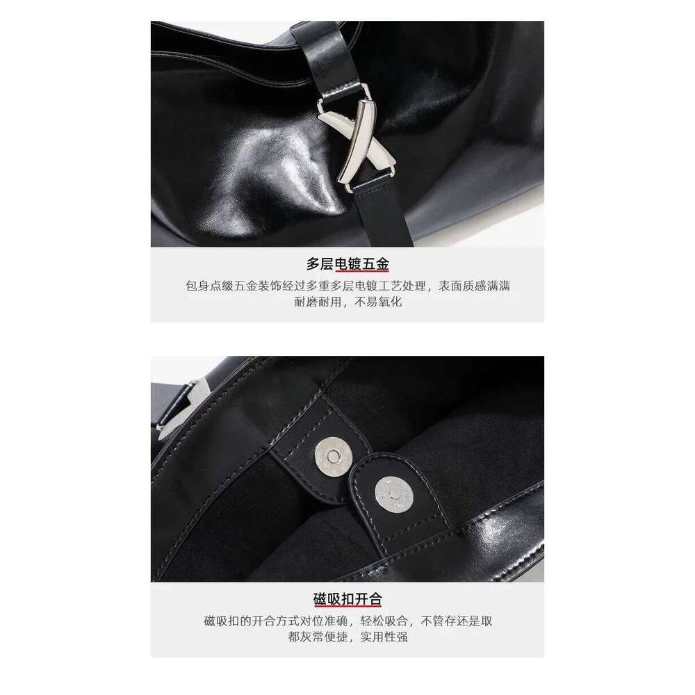 Women's Stylish Commute Genuine Leather Tote - Soft, Large-Capacity Crossbody Bag, Ladies' High-Quality Casual Shoulder Bag