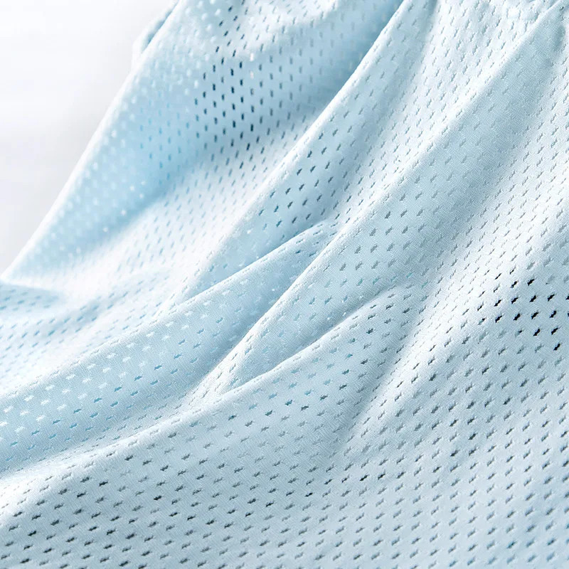 MiiOW 4Pcs Ice Silk Men Underwear Boxer 7A Cotton Antibacterial Crotch Mens Panties Breathable Mesh Summer Man Underpants Boxer 250605