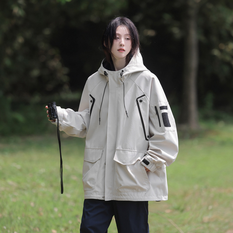 Ddmyoutdoor Outdoor Sports Jacket Men S Spring Autumn New Style Simple Workwear Loose And Casual Teenagers Outdoor Jogging Suit