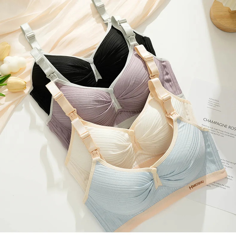 Breastfeeding Bras Maternity Nursing Bra for Feeding Nursing Underwear Clothes for Pregnant Women Soutien Gorge Allaitement 250530