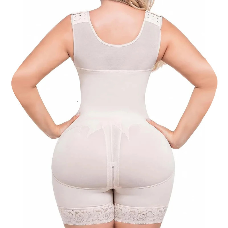High Compression Body Shapewear Women Fajas Colombianas Corrective Girdles Tummy Control Post Liposuction BBL Slimming 250605