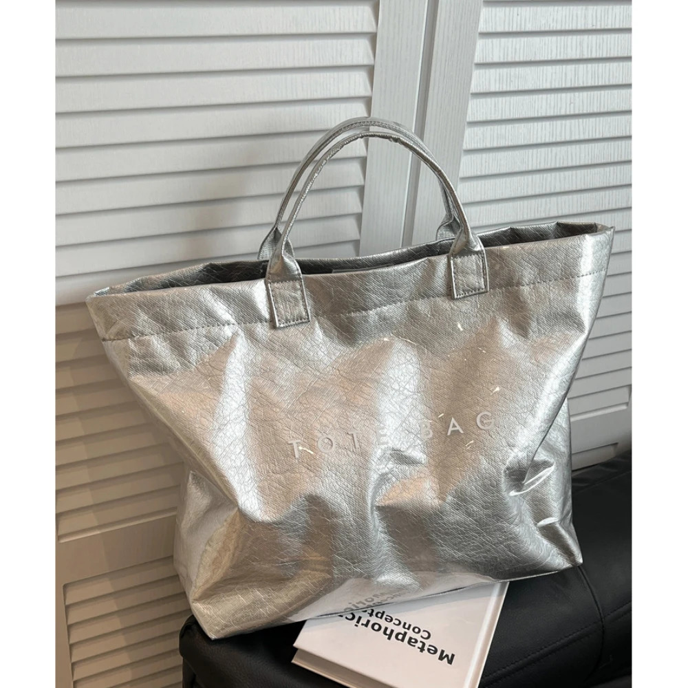 Casual Tote Bag Women Large Capacity All-Matched Shoulder Bags Spring Summer Versatile Working Daily Commute Packs 250605