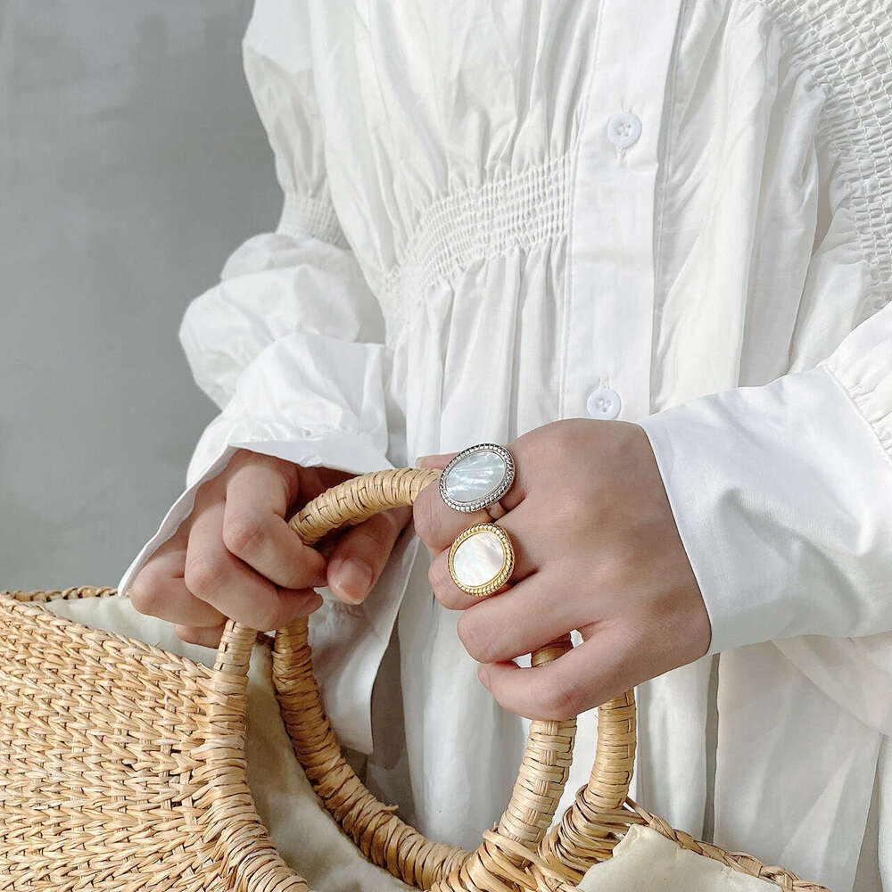 Designer Minimalist INDS Index Finger Ring - Solid Silver Shell for Korean & Japanese Styles