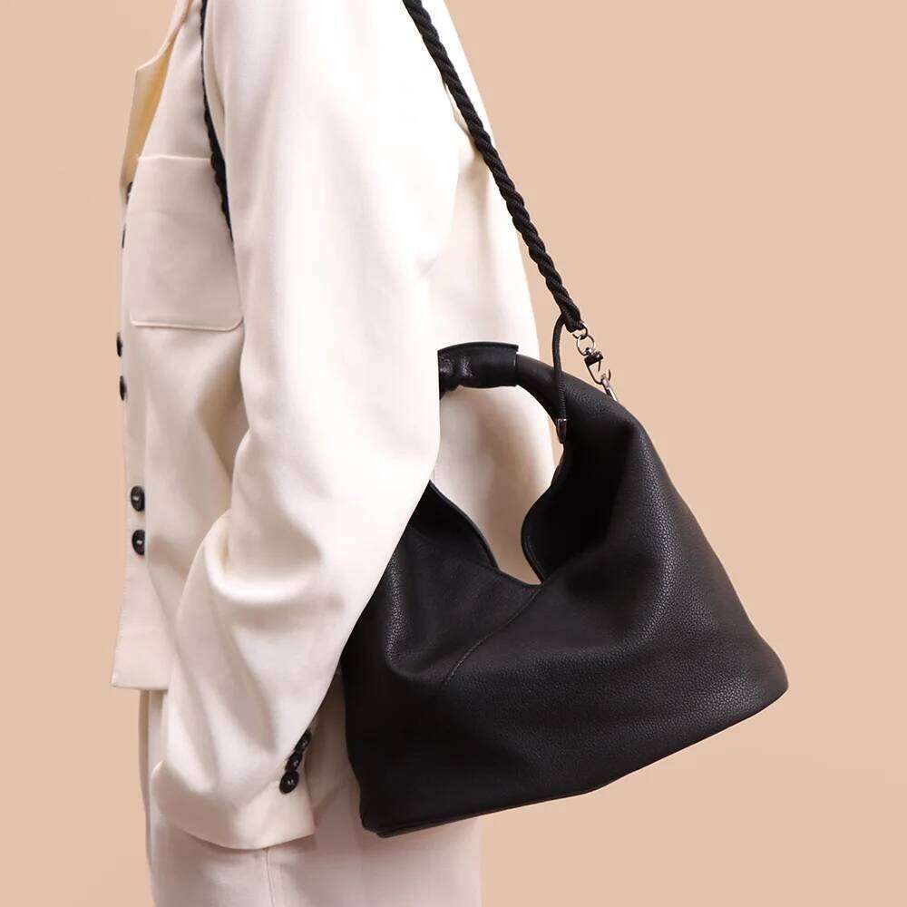 New 2025 Women's Fashion Designer Handbags Genuine Leather Bag Women Casual Tote Large Capacity Crossbody Bags