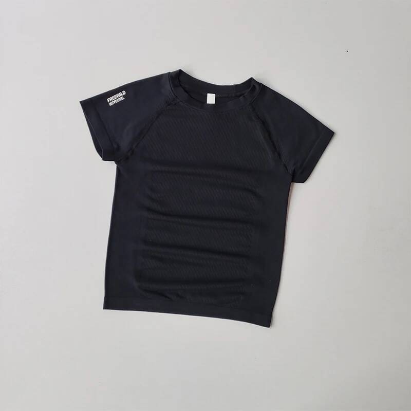 Short-sleeved Fiess Uniforms Breathable Casual Versatile Slim Running Skin-friendly Top Comfortable Quick-drying Shirts