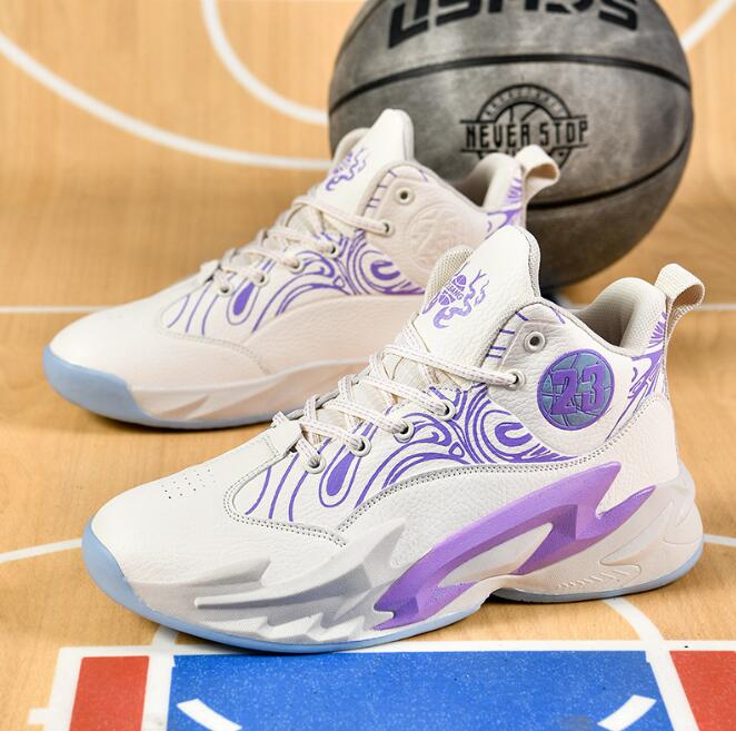 Youth Designer basketball sneaker shoes boys' sneakers men's durable shoes elementary school students' broken sizes Moving shoes for ch