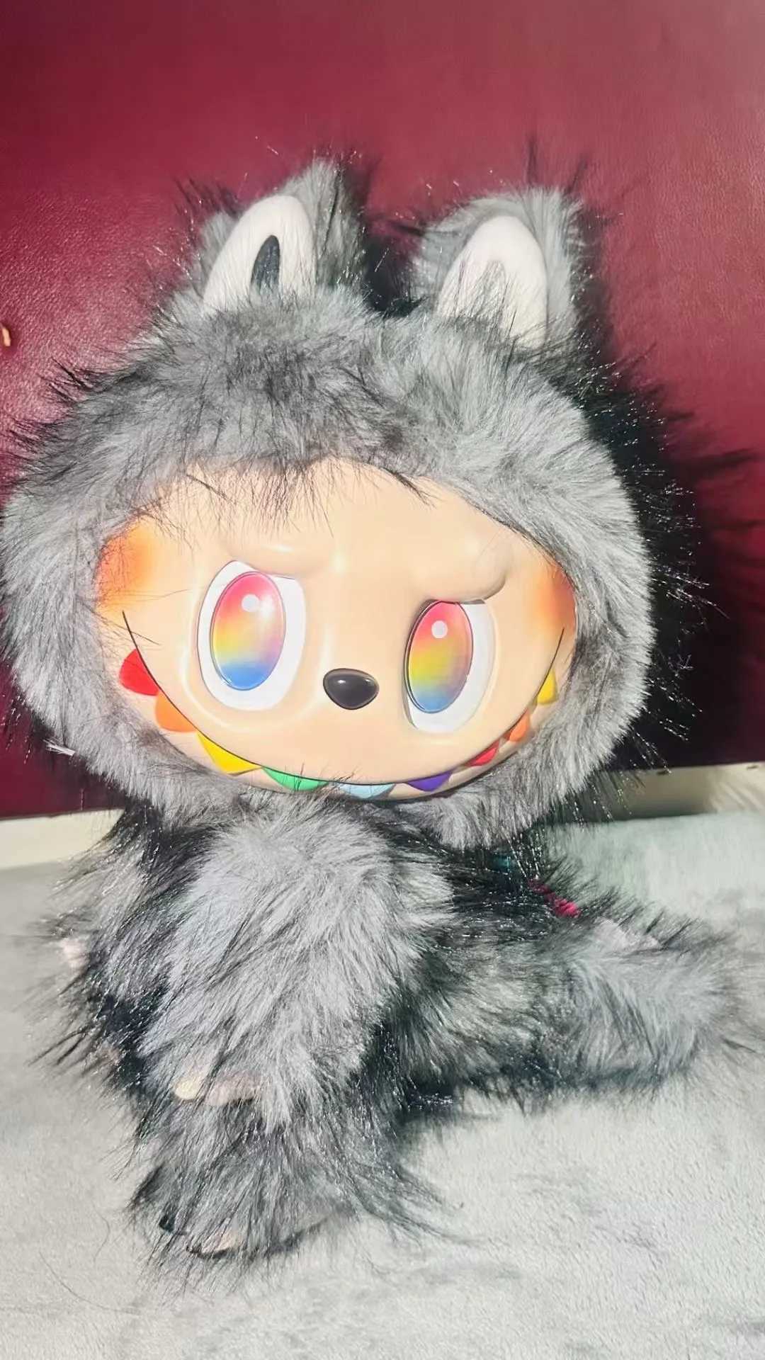 New Arrival 38cm Monster Labubu Series Id The Inner Self Zimomo Change Creative Vinyl Doll Ornament Toy Blind Box Holiday Gifts X250606