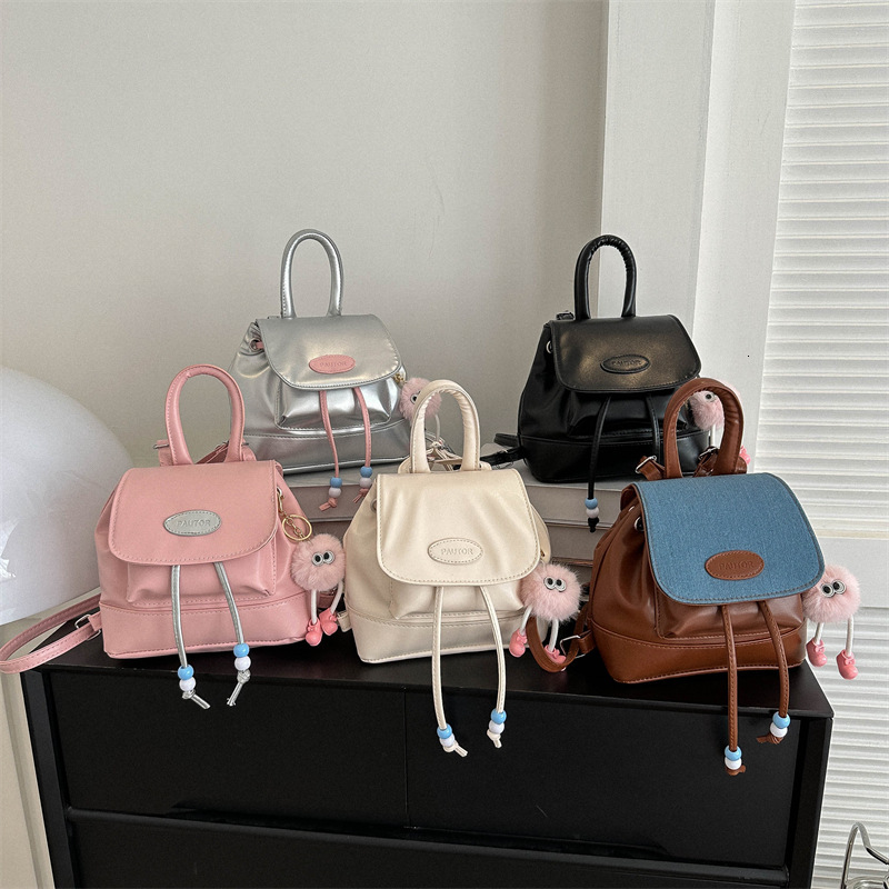 designer 2025 Early Autumn New Fashion Handbag Single Shoulder Double Shoulder Bucket Small Bag Women's Bag Supports and Mixed Orders