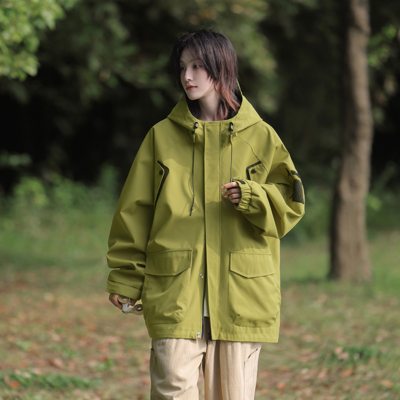 Ddmyoutdoor Outdoor Sports Jacket Men S Spring Autumn New Style Simple Workwear Loose And Casual Teenagers Outdoor Jogging Suit