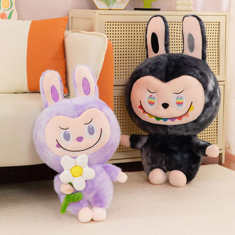 The 3rd generation product New Pop Mart Plush Toy Doll Cartoon Cute Hing Labubu Stuffed Animal Gift