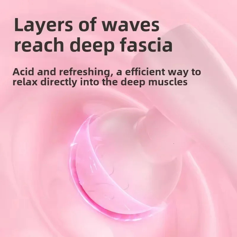 MINI Dual-Head Massager Dual-Motor Vibration Massage Gun Portable Charging Muscle Relaxation Massager 250605