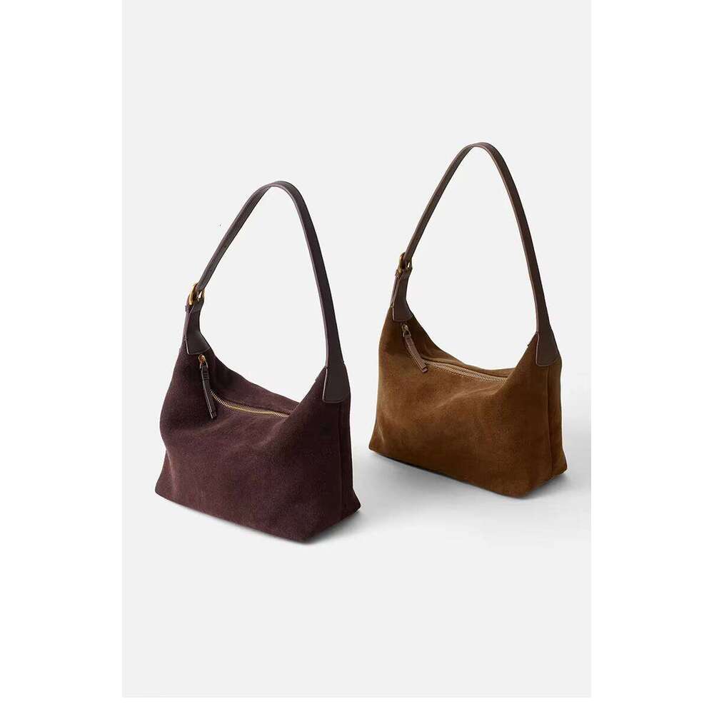 Designer Bags 2025 Women's Cow Genuine Leather Crossbody Bag Female Casual Versatile Shoulder Handbag Classic Cowhide Underarm Bags Ladies Luxury