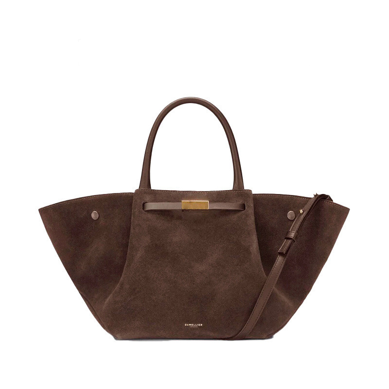 Midi NEW YORK Tote Leather Handbag Women Fashion Shoulder Bag, Designer Purse, Trendy Crossbody Bag For Ladies
