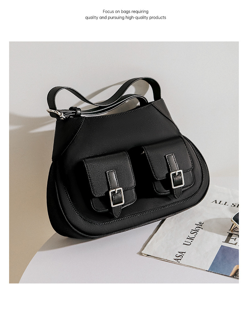 Free Shipping 2025 Summer New Commuter Nylon Casual Versatile Retro Underarm Large Capacity Luxury Single Shoulder Designer Bags Crossbody Bag Light L