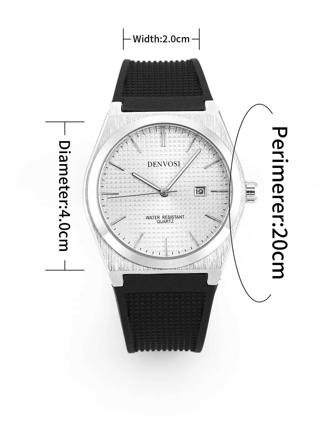 New Fashion Casual Quartz Watch Waterproof Male Clock Luminous Stainless Steel Square Quartz Men Watch Y250605