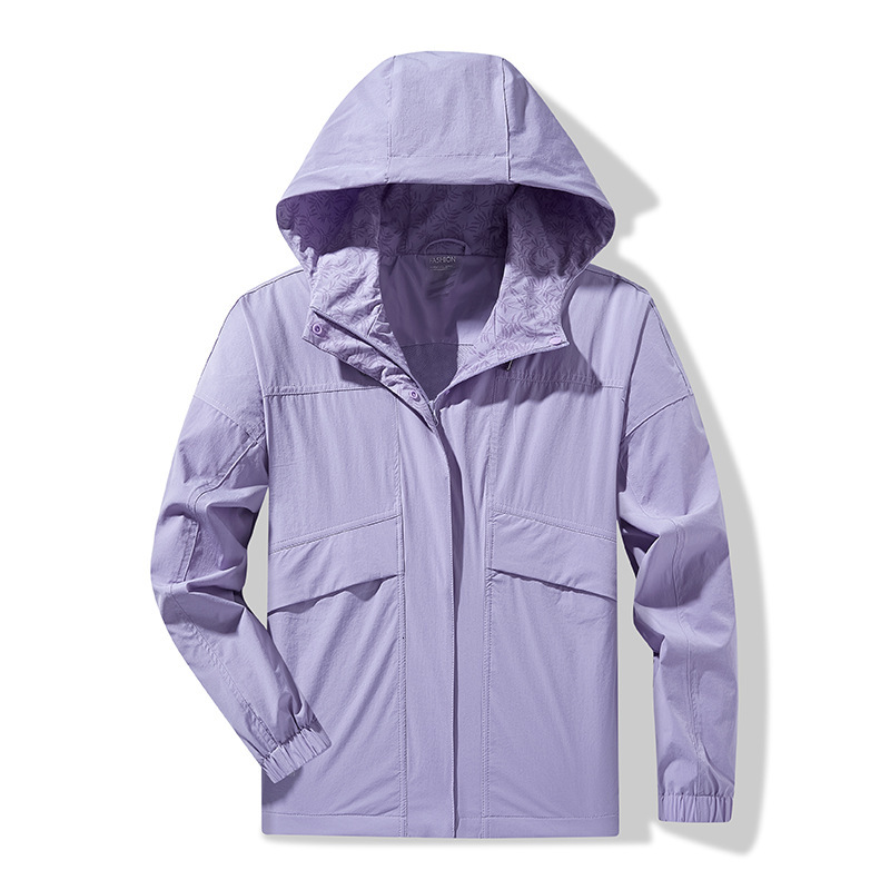 Ddmyoutdoor Outdoor Autumn Thin Single Layer Loose Version Stormtrooper Women S Fashionable Casual Hooded Jacket Jackets