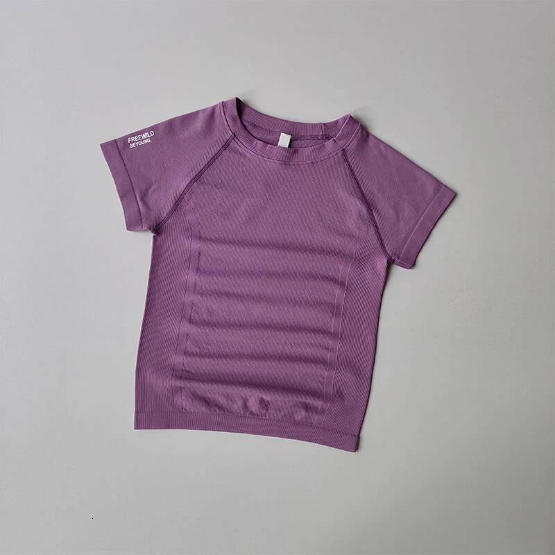 Short-sleeved Fiess Uniforms Breathable Casual Versatile Slim Running Skin-friendly Top Comfortable Quick-drying Shirts