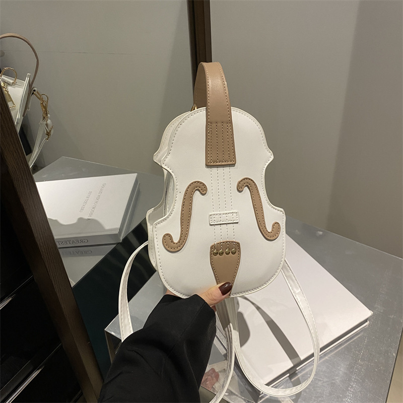 designer 2025 New Women's Backpack Bag Autumn Winter Casual Fashion Handbag Shoulder Bag Simple Crossbody Violin Bag