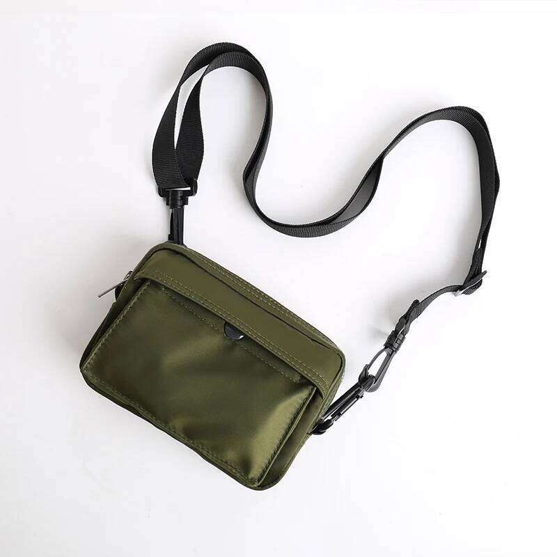 Fashion Men Cell Phone Shoulder Crossbody Pack Unisex Travel Casual Chest Pouch Outdoor Wallets Messenger Bag Coin Purse