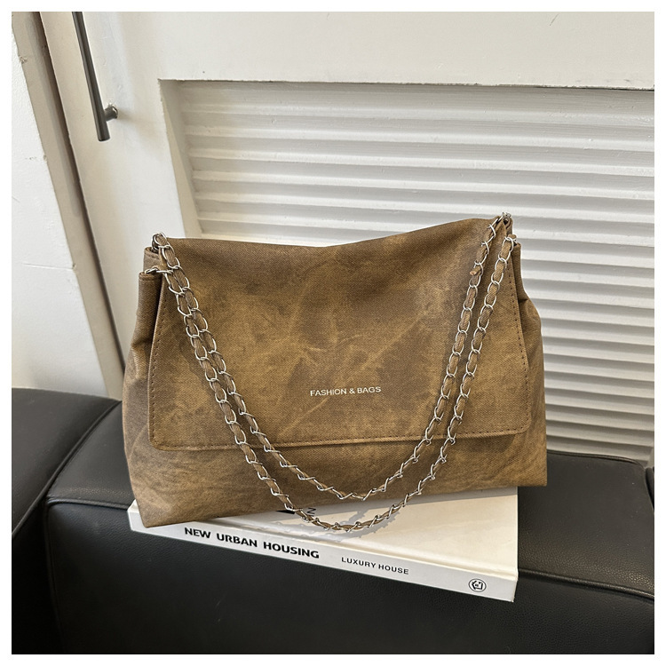 designer 2025 Autumn Winter Fashion New Handbag Single Shoulder Large Capacity Tote Bag Women's Bag Supports Bulk