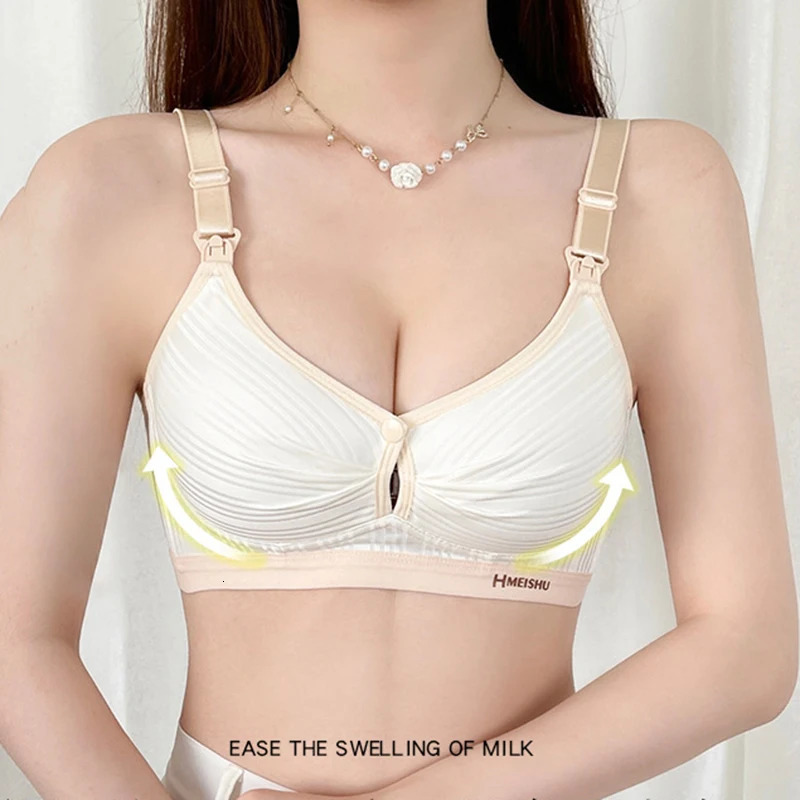 Breastfeeding Bras Maternity Nursing Bra for Feeding Nursing Underwear Clothes for Pregnant Women Soutien Gorge Allaitement 250530