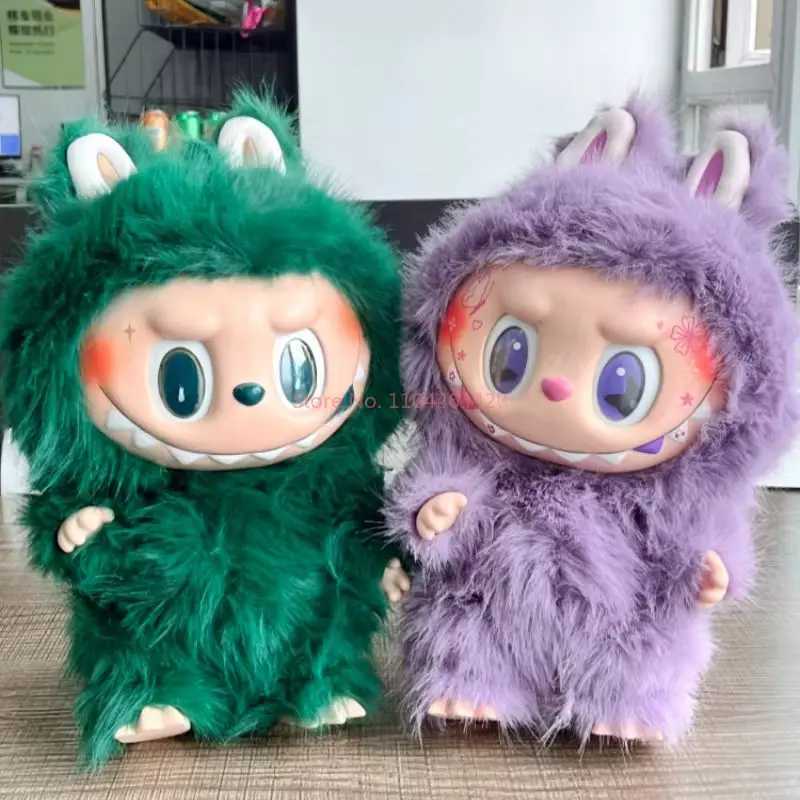 New 2025 38cm The Monster Labubu Series Zimomo Big Angel Creative Model Doll Figure Pendant Decoration Collection Birthday Gift X250606
