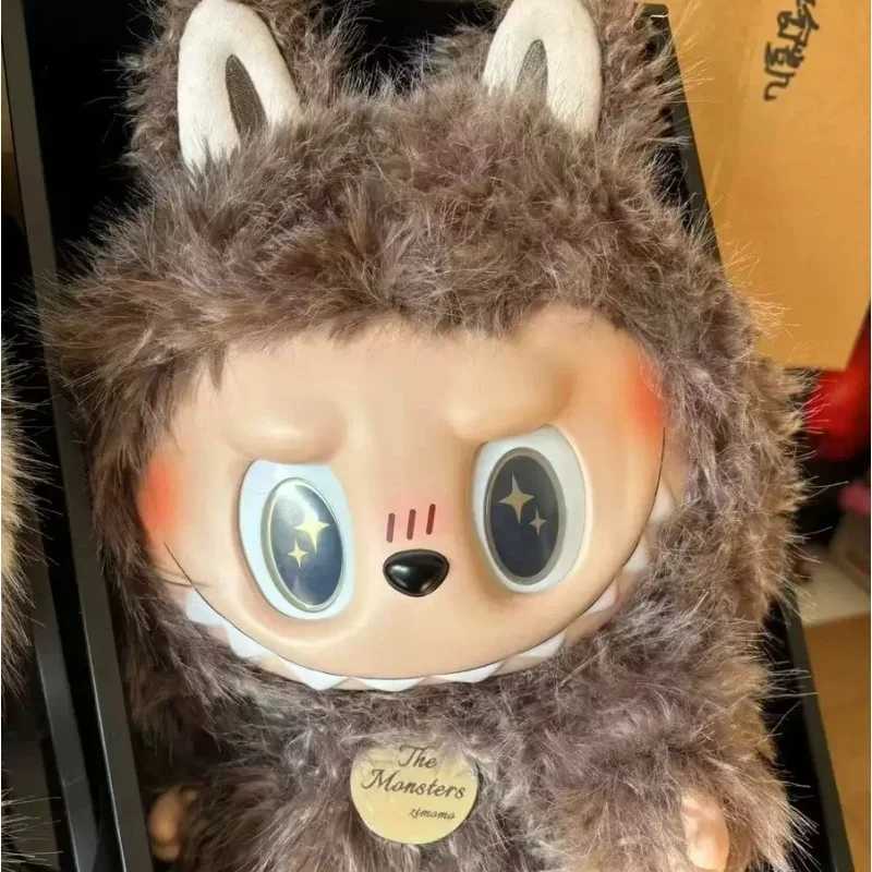New 2025 38cm The Monster Labubu Series Zimomo Big Angel Creative Model Doll Figure Pendant Decoration Collection Birthday Gift X250606