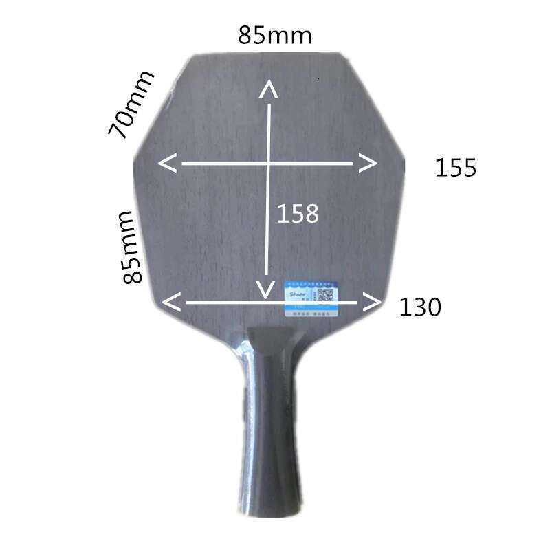 Stuor Sports New Arrive Table Tennis Racket Hexagonal Blades Black Carbon Fiber Built-in Professional Ping Pong Paddle