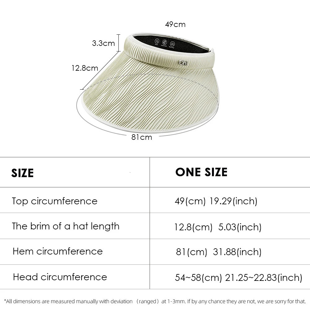 OhSunny Womens Sun Visor Fashion Summer Golf Cap UV Protection UPF 50 Portable Hat for Outdoors Sports Traveling 250603