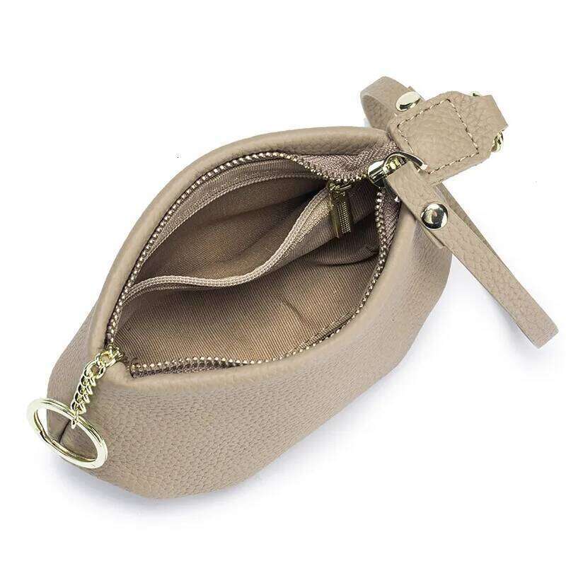 New Lady Handbag Soft Pu Leather Women's Chain Single Shoulder Crossbody Small Square Mini Fragrant Woman Bag Sac A Main
