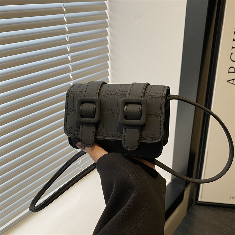 designer New Fashionable Stylish Women's Single Shoulder Crossbody Bag 2025 Winter Aesthetic Small Bag Women's Niche Design Small Square Bag