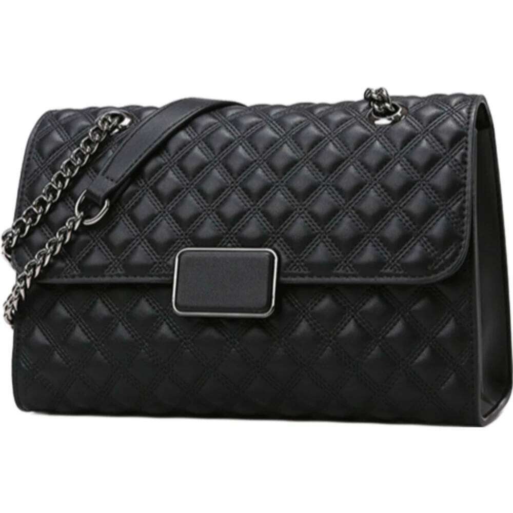 Vintage Designer Brand Monogram Leather Handbag Shoulder Crossbody Tota Bag Wallet On Chain