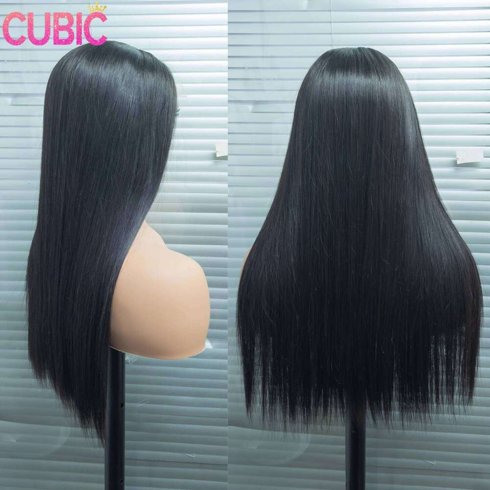 5x5 HD Closure Long Human Hair 300% High Density Lace 20" Vieamese Bone Straight Bob Wigs
