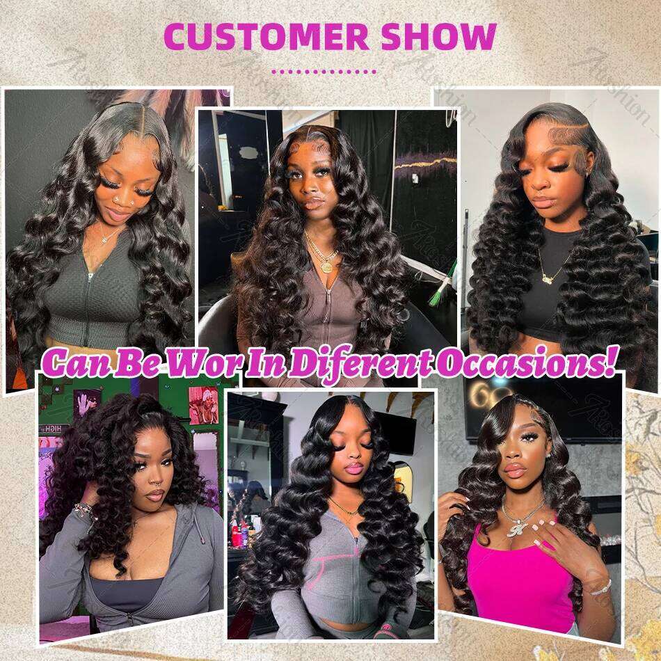 30 36 Inch Brazilian Raw Virgin Unprocessed 100% Human Hair Extensions Loose Wave Bundles Double Weft Bulk Braiding