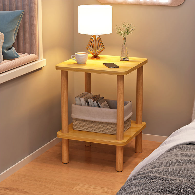 B6061 Simple bedside shelf bedside table living room bedroom small apartment storage table