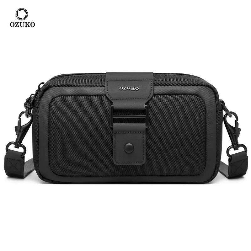 Cross-Border Fashion Trendy Mini Waterproof Oxford Fabric Single-Shoulder Men's Crossbody Bag, Chest Bag