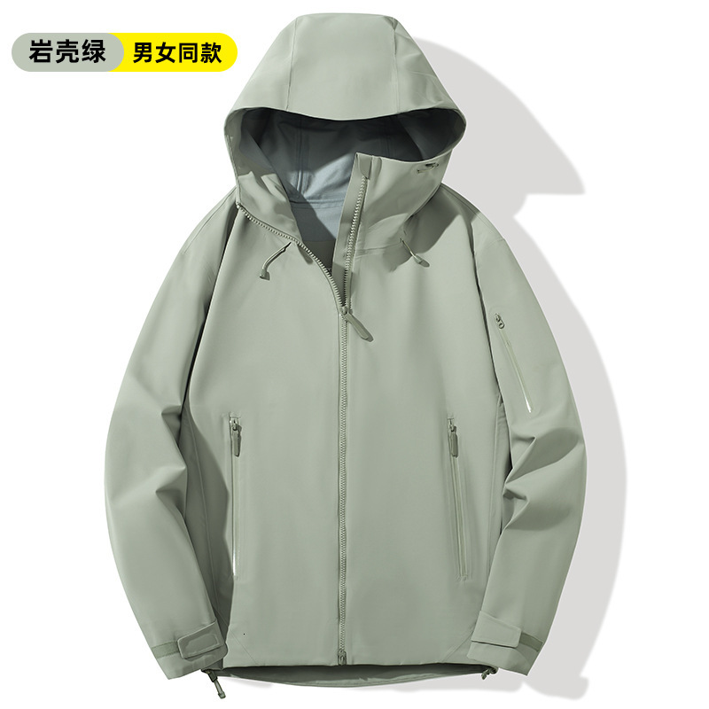 Ddmyoutdoor Spring New Mountain Hard Shell Assault Suit For Both Men And Women Windproof Waterproof Anti Fouling Hooded Outdoor Hiking Cover Jackets
