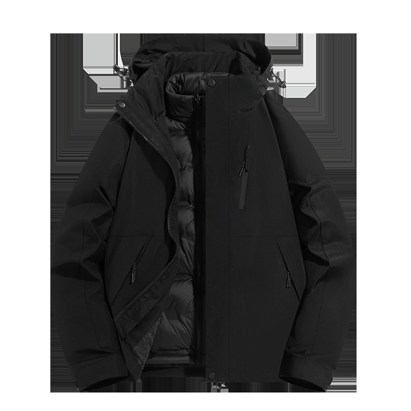 Ddmyoutdoor Winter New In Hoodie Down Jacket Fashion Sports Leisure Outdoor Warmth Windproof And Waterproof Jackets