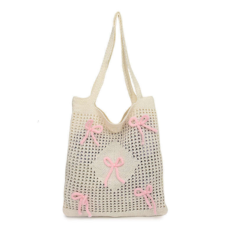 Korean Style Trendy Woven New Textured Fresh Shoulder Crossbody Fashionable Women's Bag B5