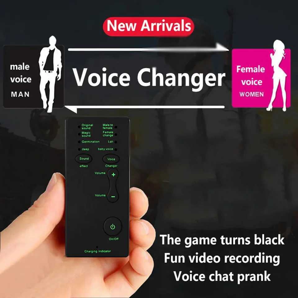 Microfono Cambia Voce 7 Diversi Cambiamenti Di Suono Per Telefono Cellulare, Co…