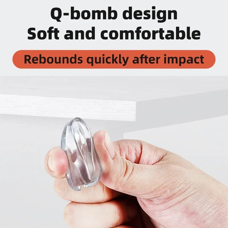 16/32pcs Baby Safety Luminous Silicone Protector Table Corner Edge Protection Children Anticollision Guards Cover 250530