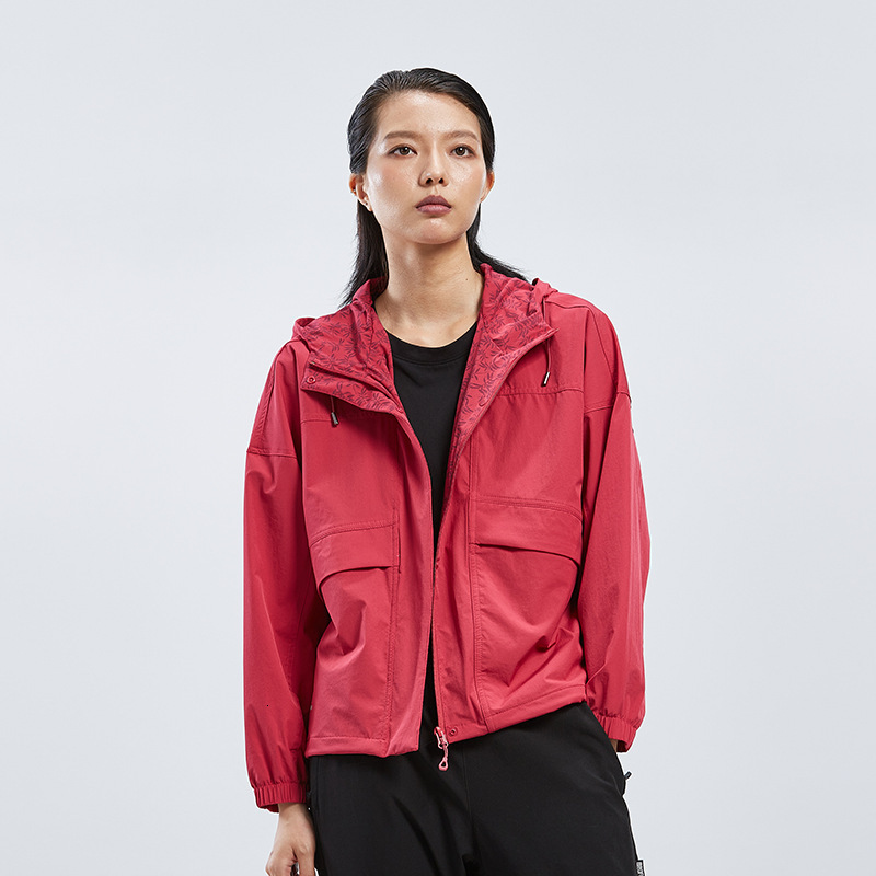 Ddmyoutdoor Outdoor Autumn Thin Single Layer Loose Version Stormtrooper Women S Fashionable Casual Hooded Jacket Jackets